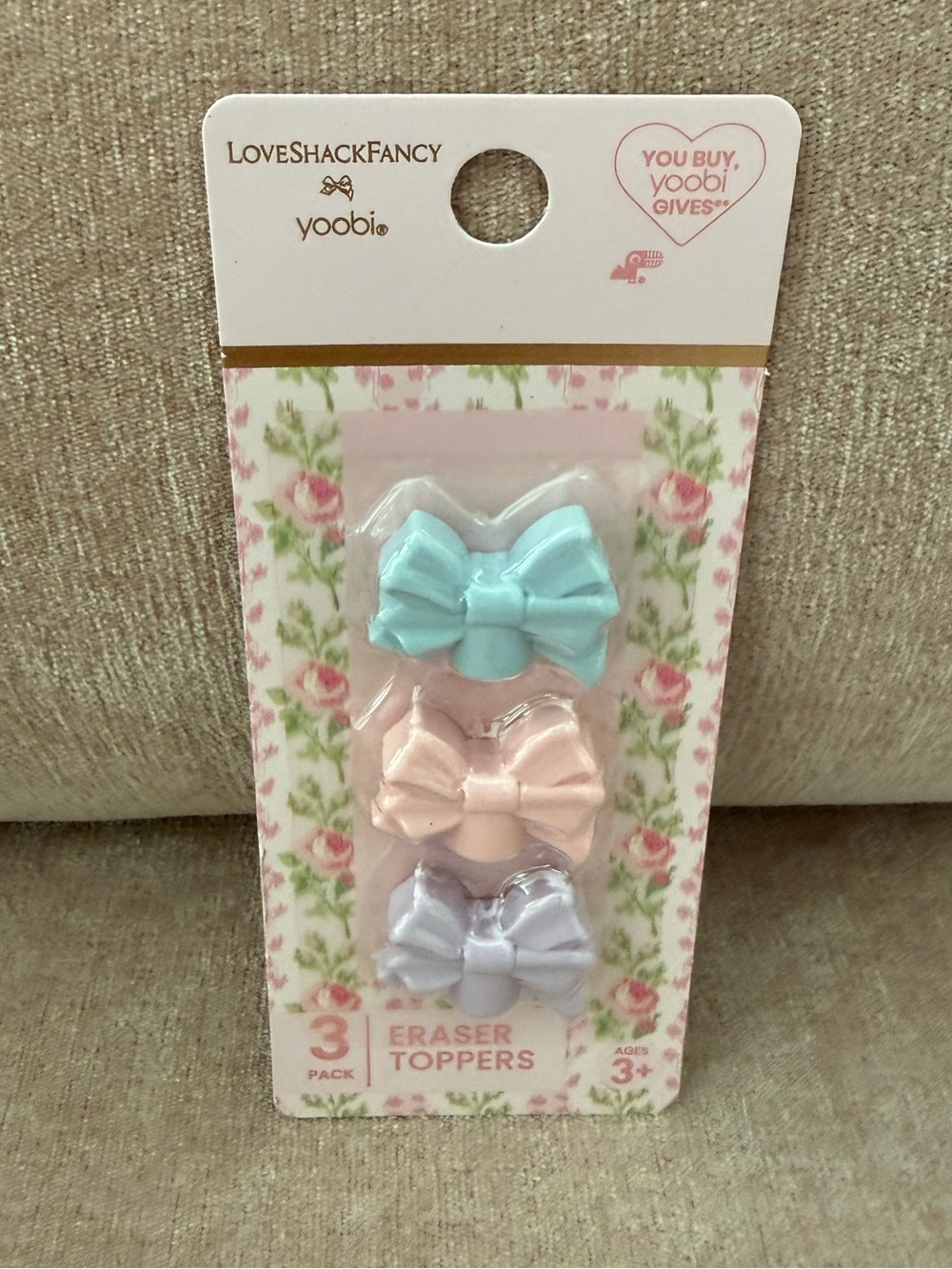 💜LoveShackFancy x Target Yoobi BUNDLE 6 piece set Folders, Notebooks, Pencils + - Picture 7 of 7